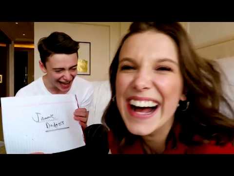 Millie Bobby Brown BFF challenge!  STRANGER THINGS