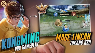 KONGMING MID GAMEPLAY | best build for kongming, ONE COMBO KILL??!! - Honor Of Kings | King of Glory