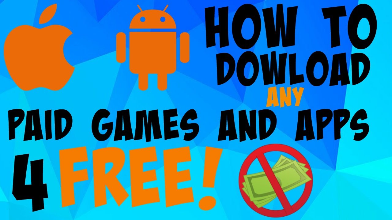 How to download paid games and apps for free  NO APTOID! NO TORRENT!