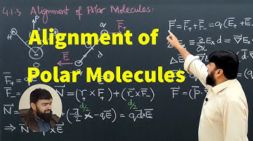 L34.3 Electric fields in matter - polar molecules