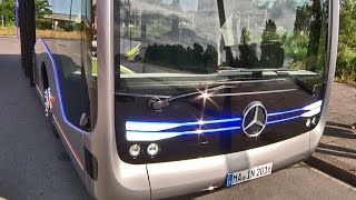 The Future Autonomous Bus by Mercedes - Demonstration