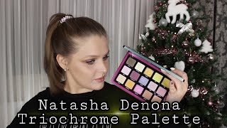 Natasha Denona Triochrome Palette | Сравнение с PAT McGRATH Divine Rose II | Свотчи