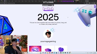 Yourrage Reacts To His Twitch Recap 2025