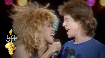 Mick Jagger / Tina Turner - State Of Shock / It's Only Rock 'n' Roll (Live Aid 1985)