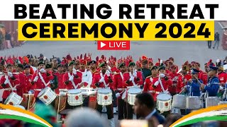 Beating Retreat Ceremony Live: Republic Day के जश्न का समापन समारोह | PM Modi | Beating Retreat 2024