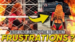 Becky Lynch Leaving WWE THIS WEEKEND? Contract “Frustrations” & Future Plans Revealed