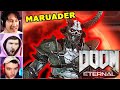 GAMERS REACT To The MARAUDER || DOOM Eternal Reaction