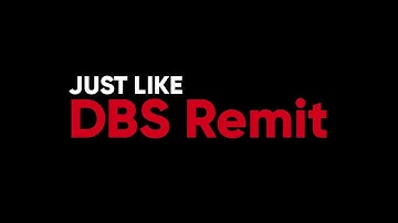 【#DBS｜DBS Remit – Zero Fuss, Zero Fees, Zero Anxiety】