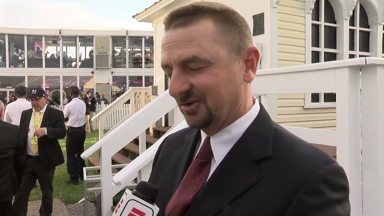 Horse Racing Preakness Reaction | Rombauer'S Trainer On Preakness Upset Victory