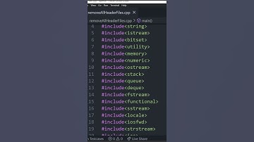 Replace All Header Files with Only One Single Header File |#ytshorts | #coding | #shorts | [#lapmos]