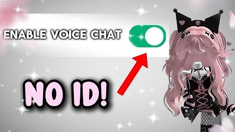HOW TO GET VOICE CHAT WITHOUT ID 😱! SUPER EASY 2025 HACK! #roblox