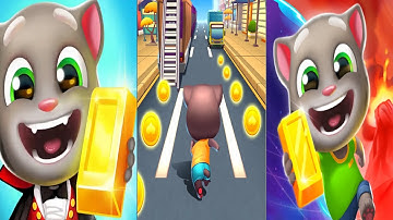 🔥 Tom Gold Run vs Cat Runner vs Tom Time Rush 🏃‍♂️ | New Epic Game Play | Who Will Win? 💥