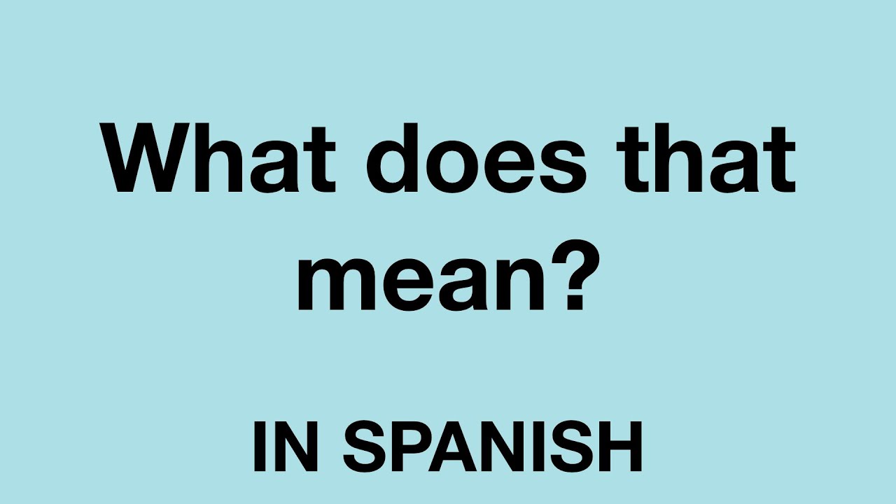 What Does Smn Mean In Spanish