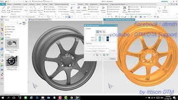 Comparison method for finding the difference between 2 model by NX12