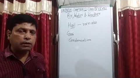 Class IV EVS 18- 08- 2020 by Mr Rupesh