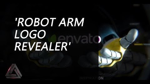 Robot Arm Logo Revealer | After Effects Template | Openers