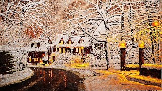 Городские зимние пейзажи художника Ричарда Савойя