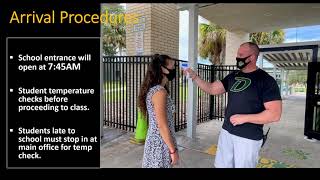 DeLand High COVID-19 Procedures