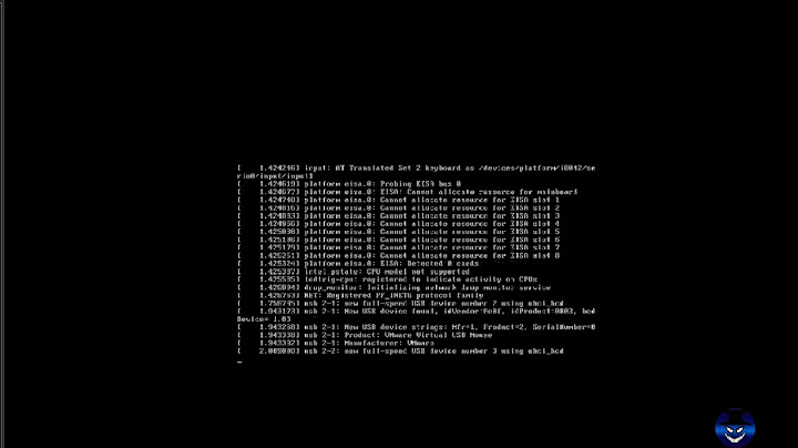 Cài ubuntu server lỗi không tạo được đường dẫn