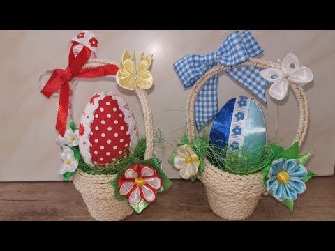 Video: Jak Si Vyrobit Koš Z Velikonoční Vajíčka