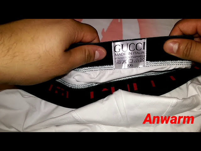 How to Spot Fake Gucci Mens Boxers 