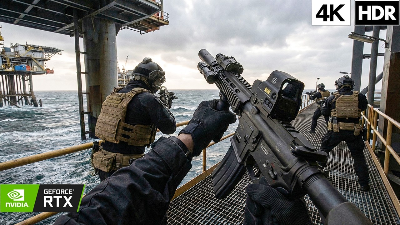 Скрытное и тактическое проникновение на мексиканских буровых платформах | Реалистичный геймплей с...