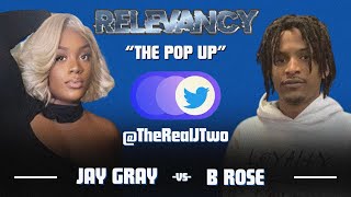 JAY GRAY vs BROSE | Rap Battle | #RELEVANCY “The Pop-Up”