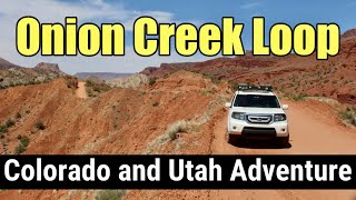 Onion Creek Loop #moab #hondapilot #onioncreekloop #hondapilotoffroad