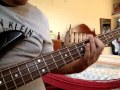 Bloc party  helicopter cover bass