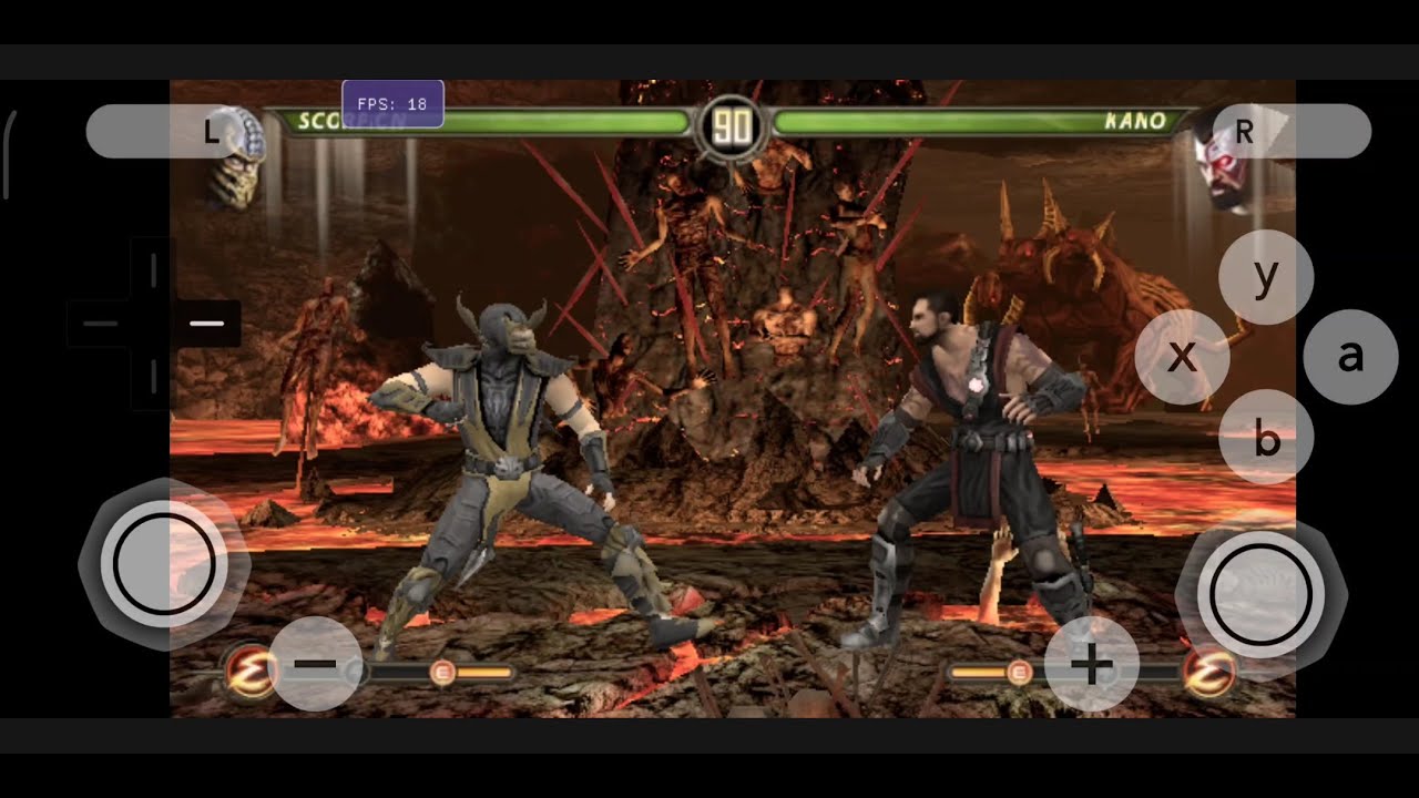 Mortal Kombat & Best Setting  Vita3K V7 Emulator Android 