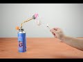 EXPERIMENT ! Making Lights Using Blow Gas Torch