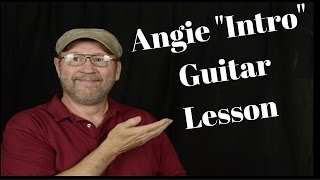 How to Play Angie Intro Guitar Lesson by Rolling Stones chords