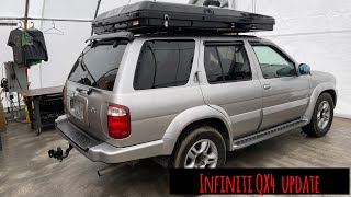 Infiniti QX4 / Nissan Pathfinder R50  AGM Battery, Winch, Drawer System and other updates