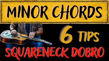 DOBRO MINOR CHORDS - G Tuning - Squareneck Dobro - Paolo Ercoli