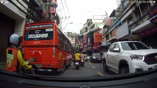 [ TH 4K ] Driving in Thailand EP.06 : City Commute : Accommodation to Work เช้า 13.05.2024