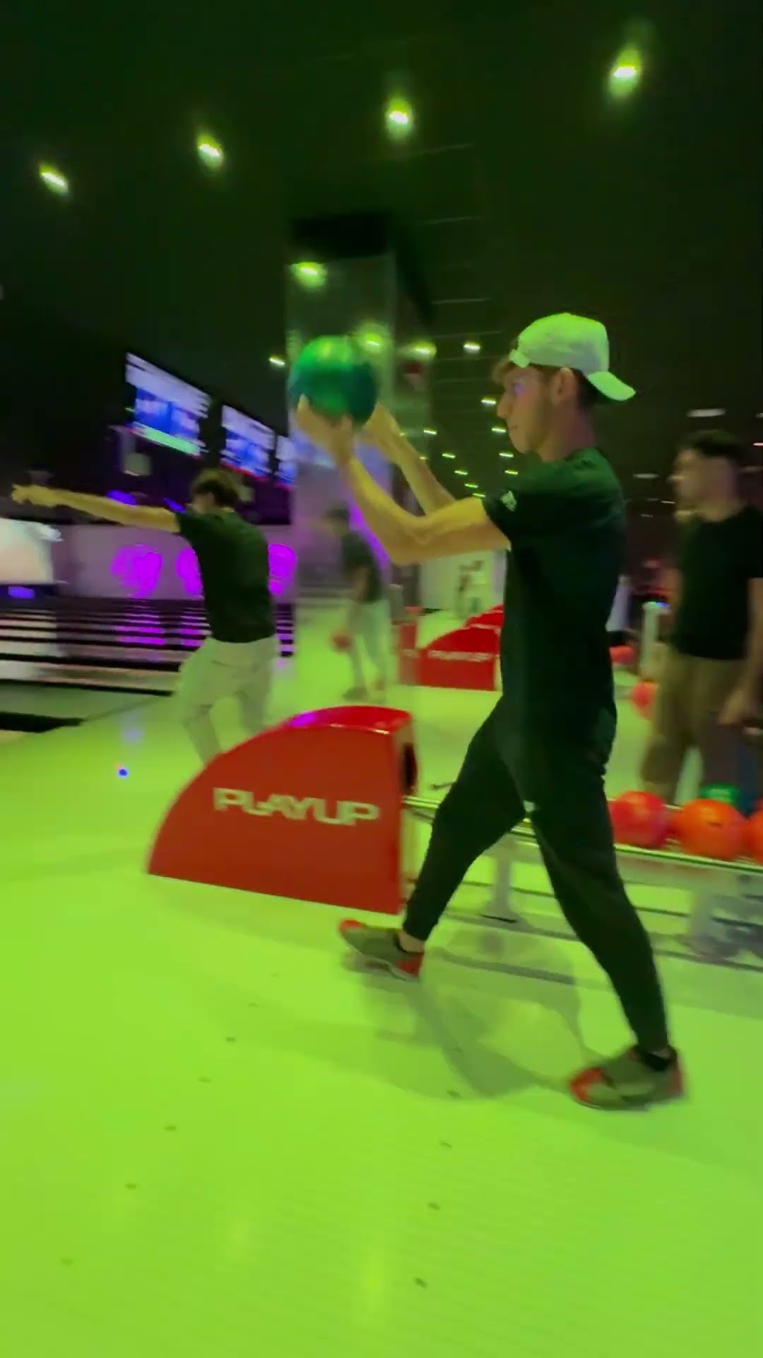 Guy’s First Throw Misses Lane but Knocks Down Almost All Pins in Next Lane