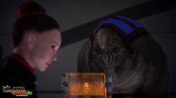 Citadel - Introducing Shaira, The Consort [Mass Effect Cutscene]