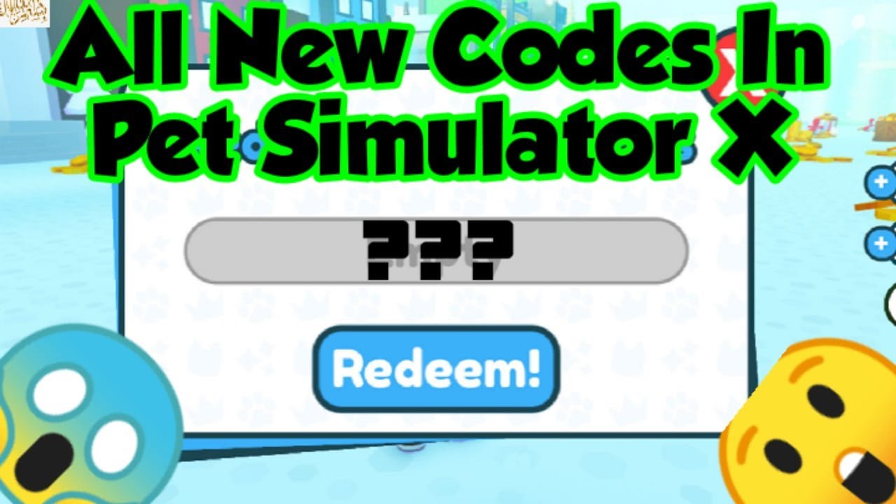 Active Codes Pet Simulator X