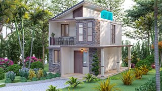 The First Time and Fantastic- Good Concepts Ideas House 5x7 Meter -3 Bedroom and Balcony