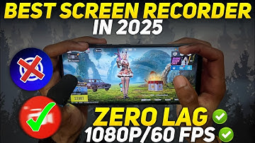 BEST NO LAG SCREEN RECORDER FOR ANDROID GAMING IN 2025 🔥 4K SCREEN RECORDING APP FOR ANDROID