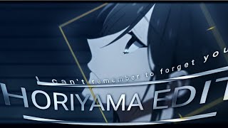 Horiyima Editalight Motion I Cant Remember To Forget Youread Desc