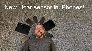 🌳✨New Lidar sensor in iPhones and Ipads!✨📱
