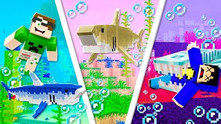 Minecraft MAS os OCEANOS são INCRÍVEIS! 🤩🌊