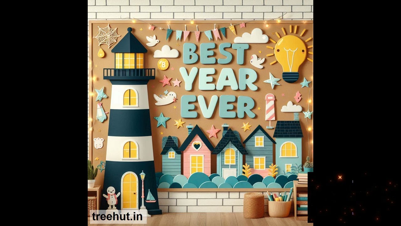 Light House, End of Year Bulletin Board Ideas, Best Year Ever - 4991