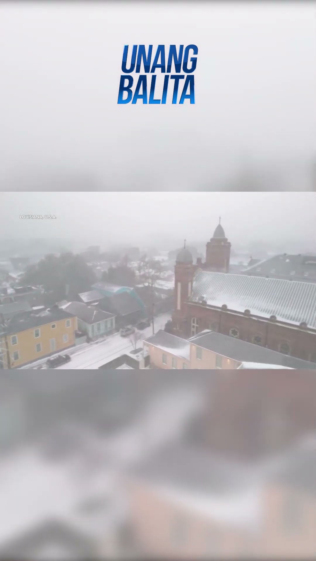 Snowstorm sa Amerika! #shorts l Unang Balita