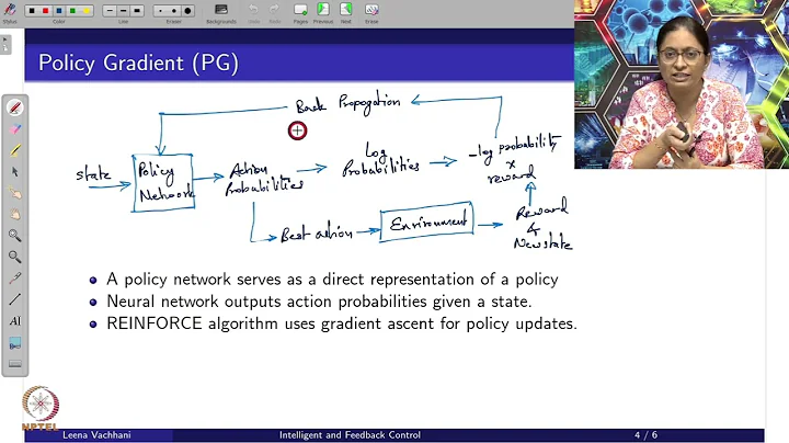 Week 4 : Lecture 25 : Policy Gradient based Reinforcement Learning