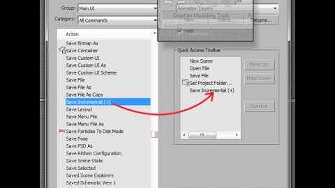 3ds Max incremental save