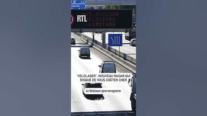"Velolaser", nouveau radar qui risque de vous coûter cher