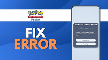 How To Fix "Error code: 103-011-05400 in Pokémon TCG (Easy Way)