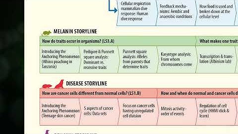 HHMI Educator Tip — NGSS Storylines